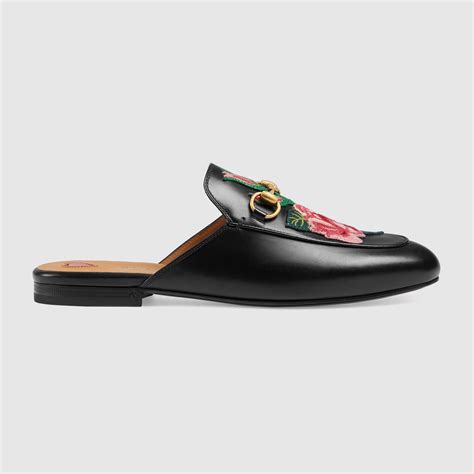 gucci princetown leather slipper fake|gucci princetown embroidered leather slipper.